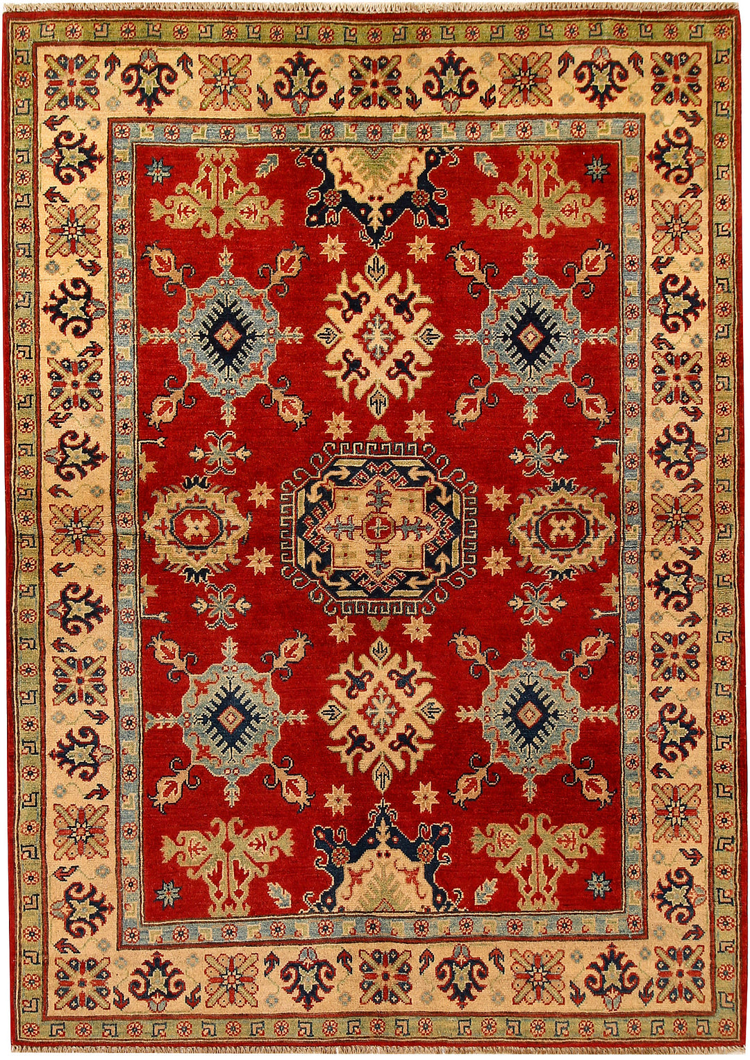 Firebrick Kazak 4' 11 x 6' 11 - No. 68785 - ALRUG Rug Store