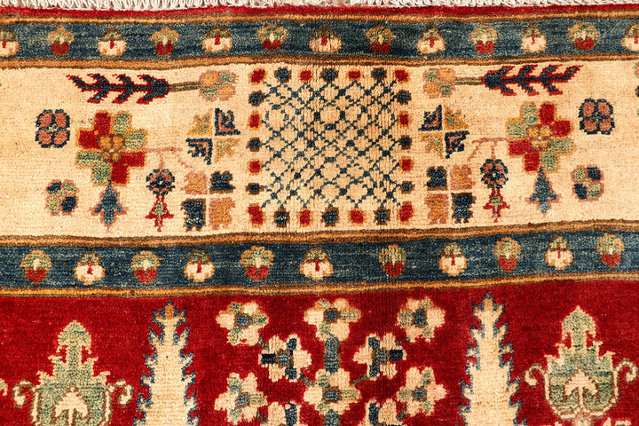 Firebrick Kazak 6' 4 x 10' 2 - No. 68790 - ALRUG Rug Store