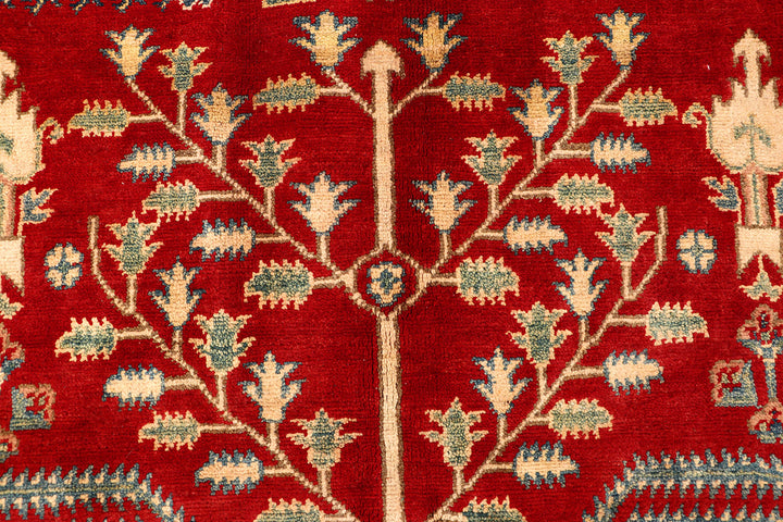 Firebrick Kazak 6' 4 x 10' 2 - No. 68790 - ALRUG Rug Store