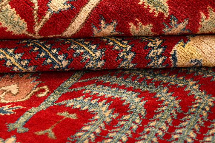 Firebrick Kazak 6' 4 x 10' 2 - No. 68790 - ALRUG Rug Store