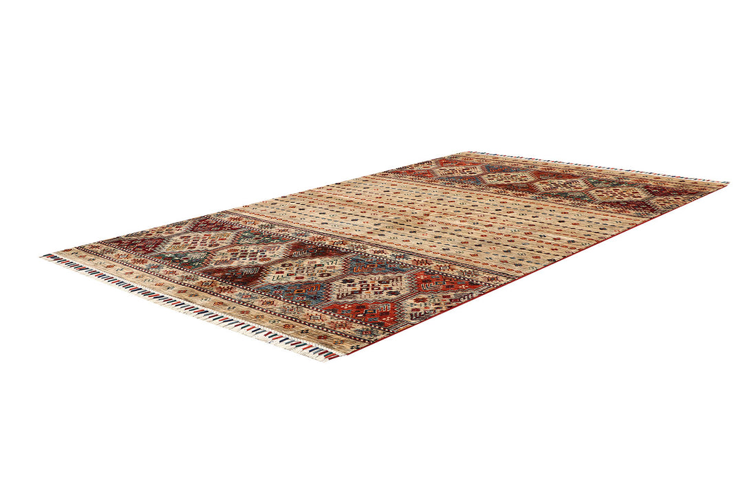 Tan Kazak 4' 10 x 6' 9 - No. 68793 - ALRUG Rug Store