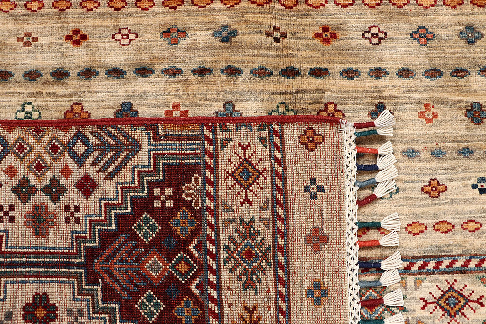 Tan Kazak 4' 10 x 6' 9 - No. 68793 - ALRUG Rug Store