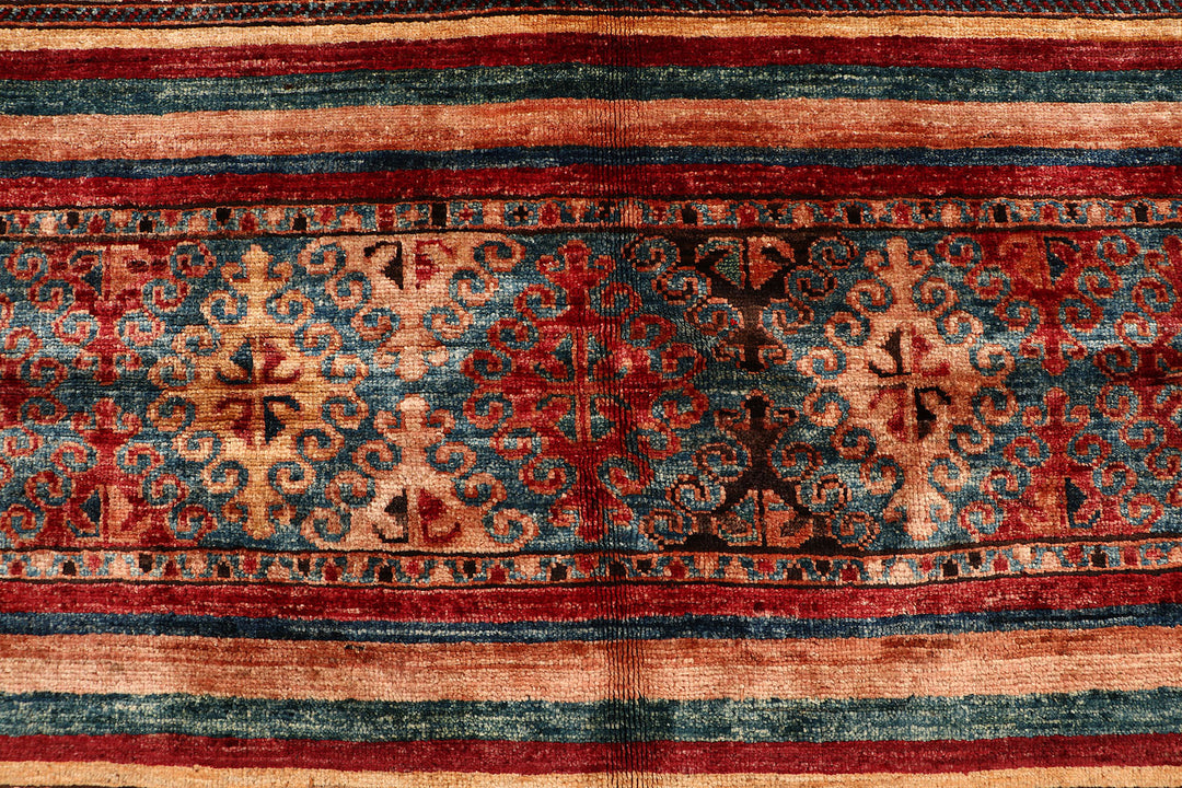 Multi Colored Kazak 4' 11 x 6' 9 - No. 68797 - ALRUG Rug Store