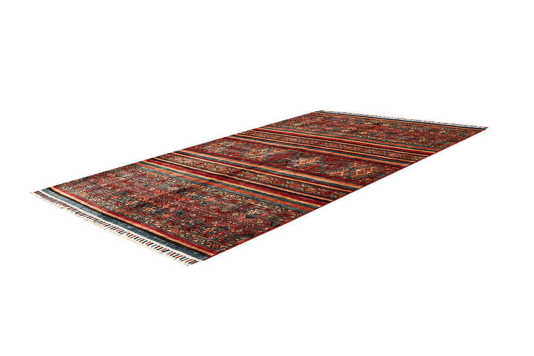 Multi Colored Kazak 4' 11 x 6' 9 - No. 68797 - ALRUG Rug Store