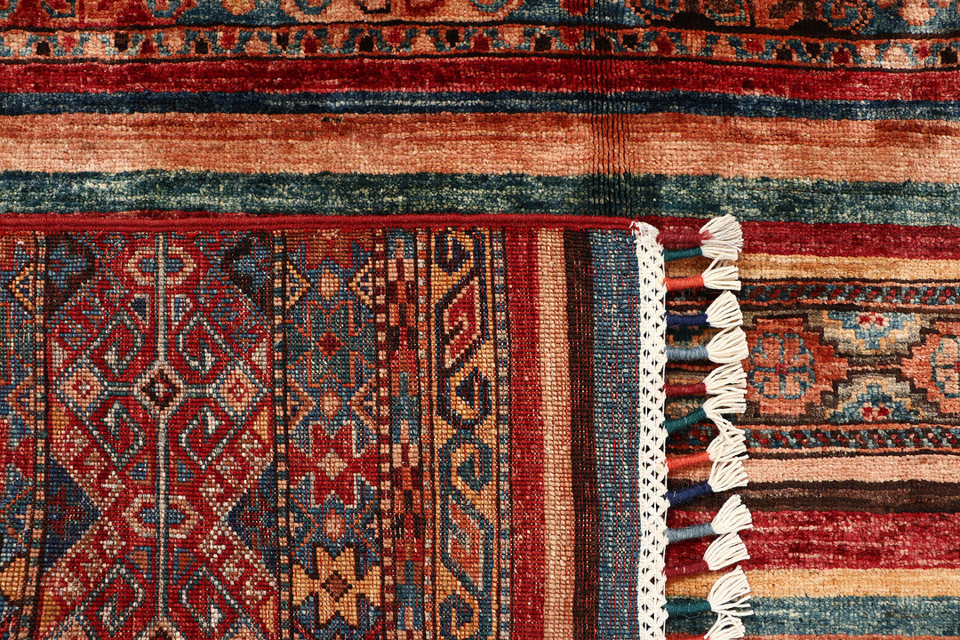 Multi Colored Kazak 4' 11 x 6' 9 - No. 68797 - ALRUG Rug Store