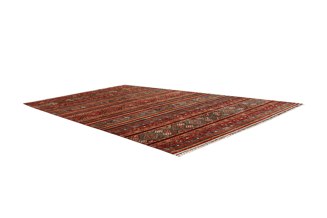 Multi Colored Kazak 6' 9 x 9' 11 - No. 68826 - ALRUG Rug Store