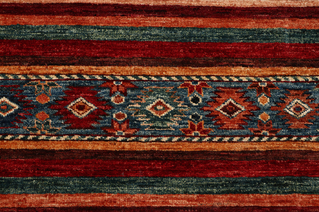 Multi Colored Kazak 2' 9 x 7' 7 - No. 68834 - ALRUG Rug Store