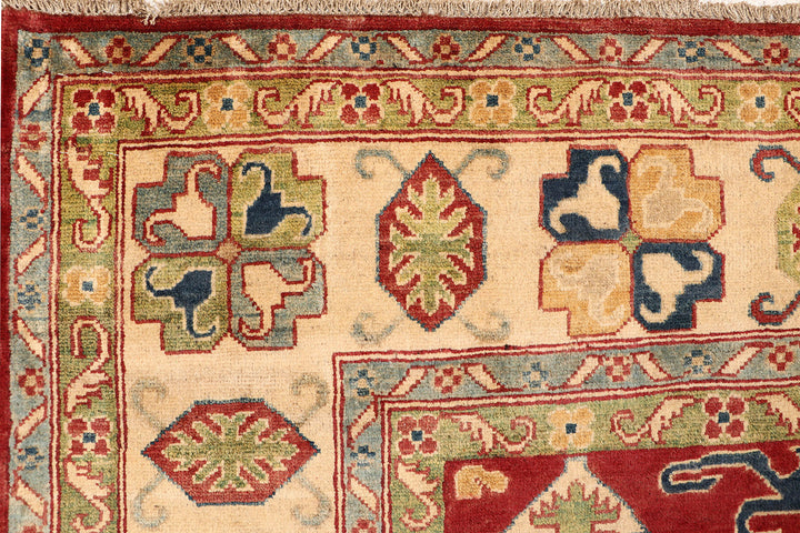 Firebrick Kazak 6' 7 x 9' 6 - No. 68842 - ALRUG Rug Store