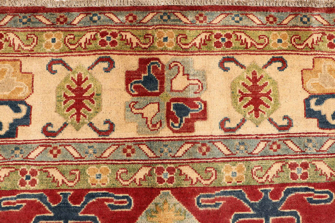 Firebrick Kazak 6' 7 x 9' 6 - No. 68842 - ALRUG Rug Store