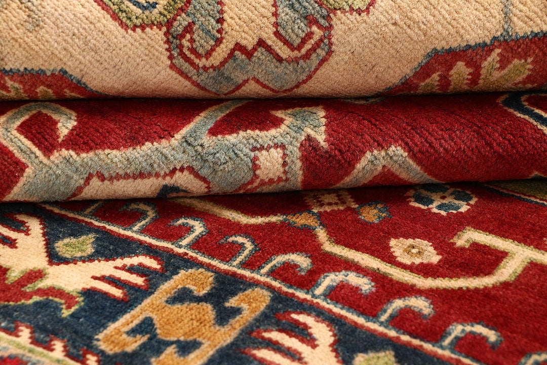 Firebrick Kazak 6' 7 x 9' 6 - No. 68842 - ALRUG Rug Store