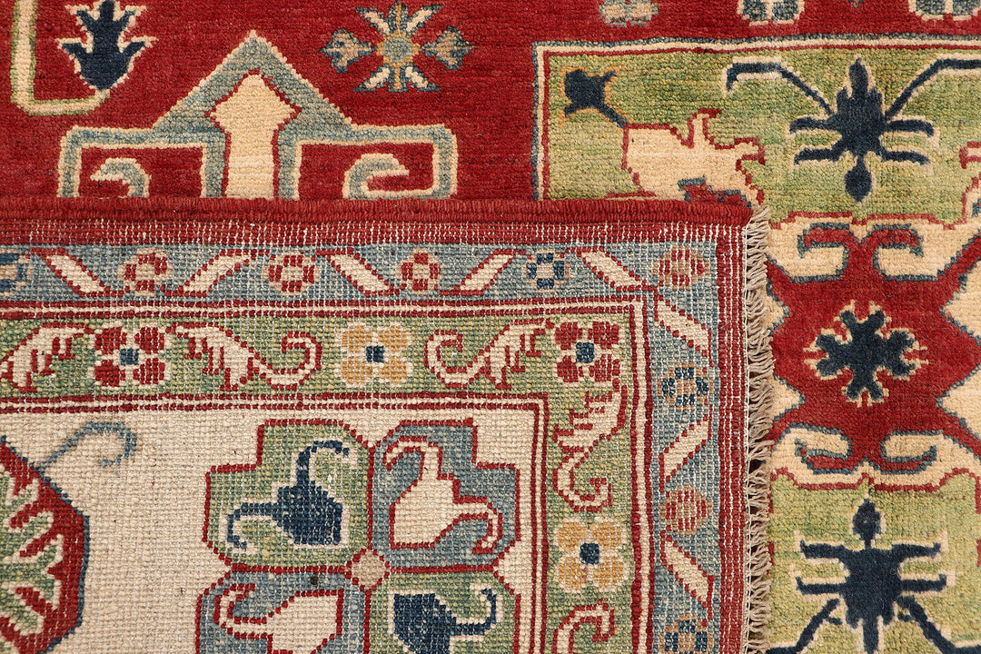 Firebrick Kazak 6' 7 x 9' 6 - No. 68842 - ALRUG Rug Store