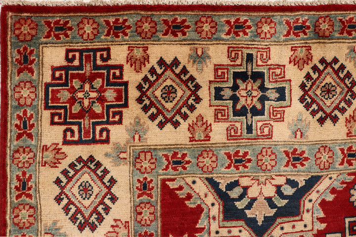 Firebrick Kazak 6' 6 x 9' 7 - No. 68846 - ALRUG Rug Store
