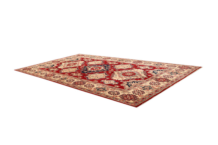 Firebrick Kazak 6' 6 x 9' 7 - No. 68846 - ALRUG Rug Store