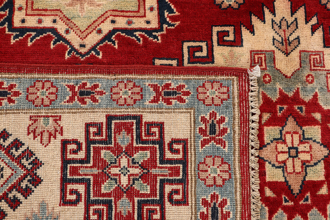 Firebrick Kazak 6' 6 x 9' 7 - No. 68846 - ALRUG Rug Store