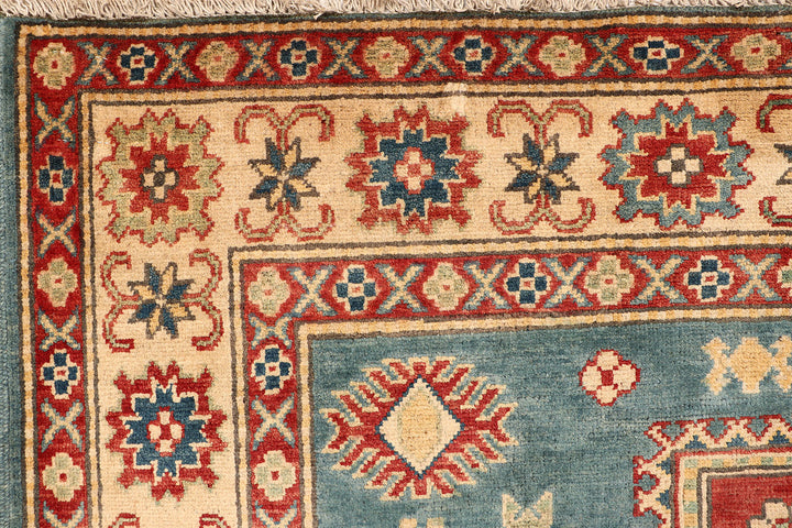 Cadet Blue Kazak 5' 10 x 8' - No. 68855 - ALRUG Rug Store