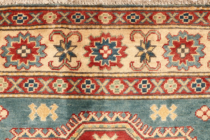 Cadet Blue Kazak 5' 10 x 8' - No. 68855 - ALRUG Rug Store