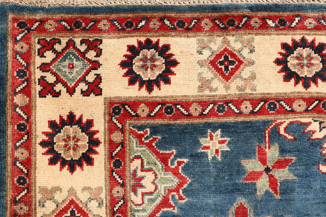 Steel Blue Kazak 5' 2 x 6' 7 - No. 68864 - ALRUG Rug Store