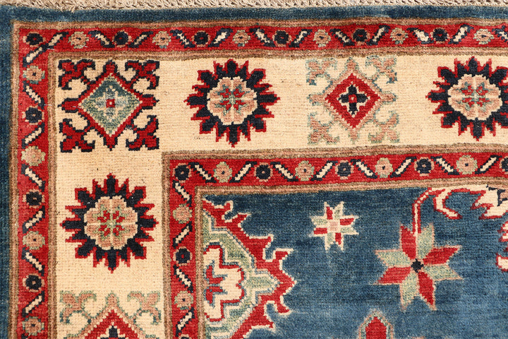 Steel Blue Kazak 5' 2 x 6' 7 - No. 68864 - ALRUG Rug Store