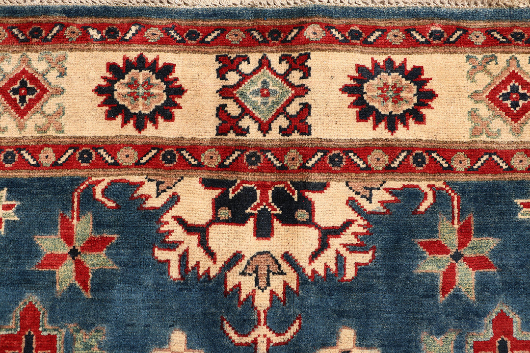 Steel Blue Kazak 5' 2 x 6' 7 - No. 68864 - ALRUG Rug Store