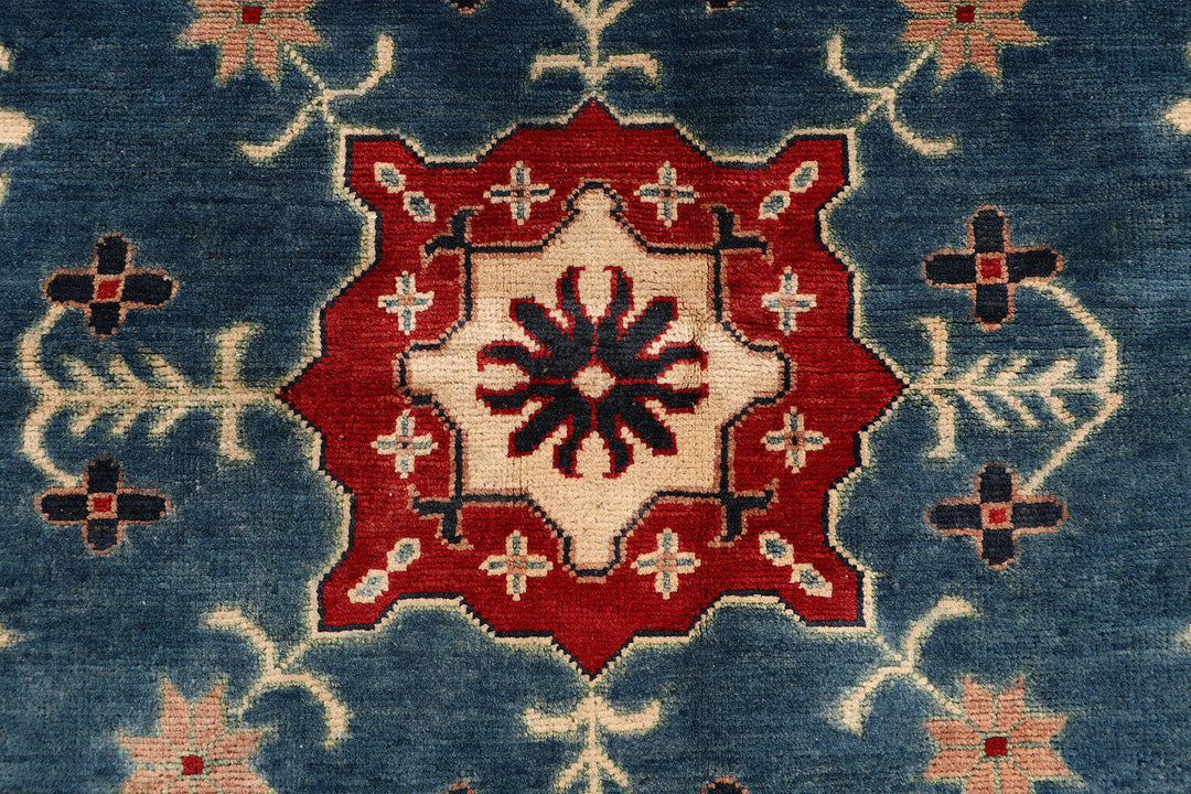 Steel Blue Kazak 5' 2 x 6' 7 - No. 68864 - ALRUG Rug Store