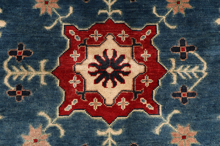 Steel Blue Kazak 5' 2 x 6' 7 - No. 68864 - ALRUG Rug Store