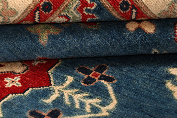 Steel Blue Kazak 5' 2 x 6' 7 - No. 68864 - ALRUG Rug Store
