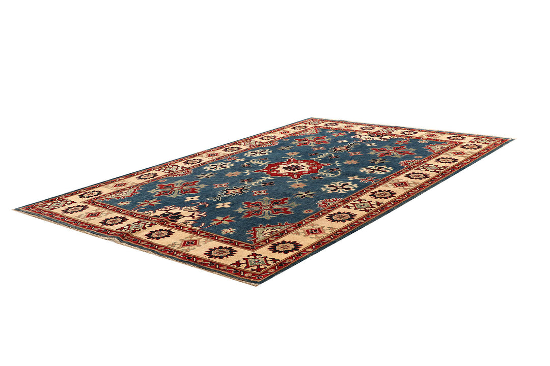 Steel Blue Kazak 5' 2 x 6' 7 - No. 68864 - ALRUG Rug Store