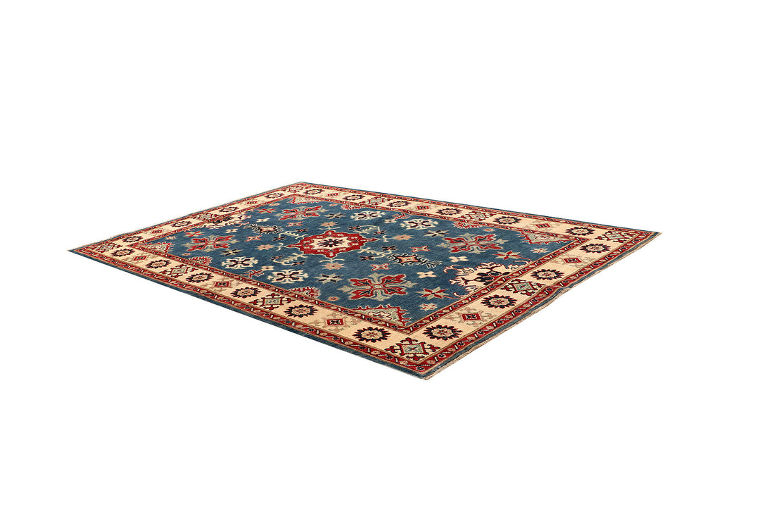 Steel Blue Kazak 5' 2 x 6' 7 - No. 68864 - ALRUG Rug Store
