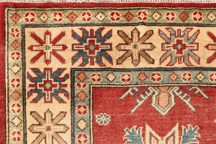 Indian Red Kazak 4' 11 x 6' 11 - No. 68870 - ALRUG Rug Store