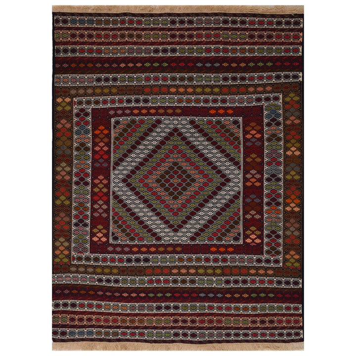 Maliki Kilim 3' 9" x 5' 5" - No. AL32279