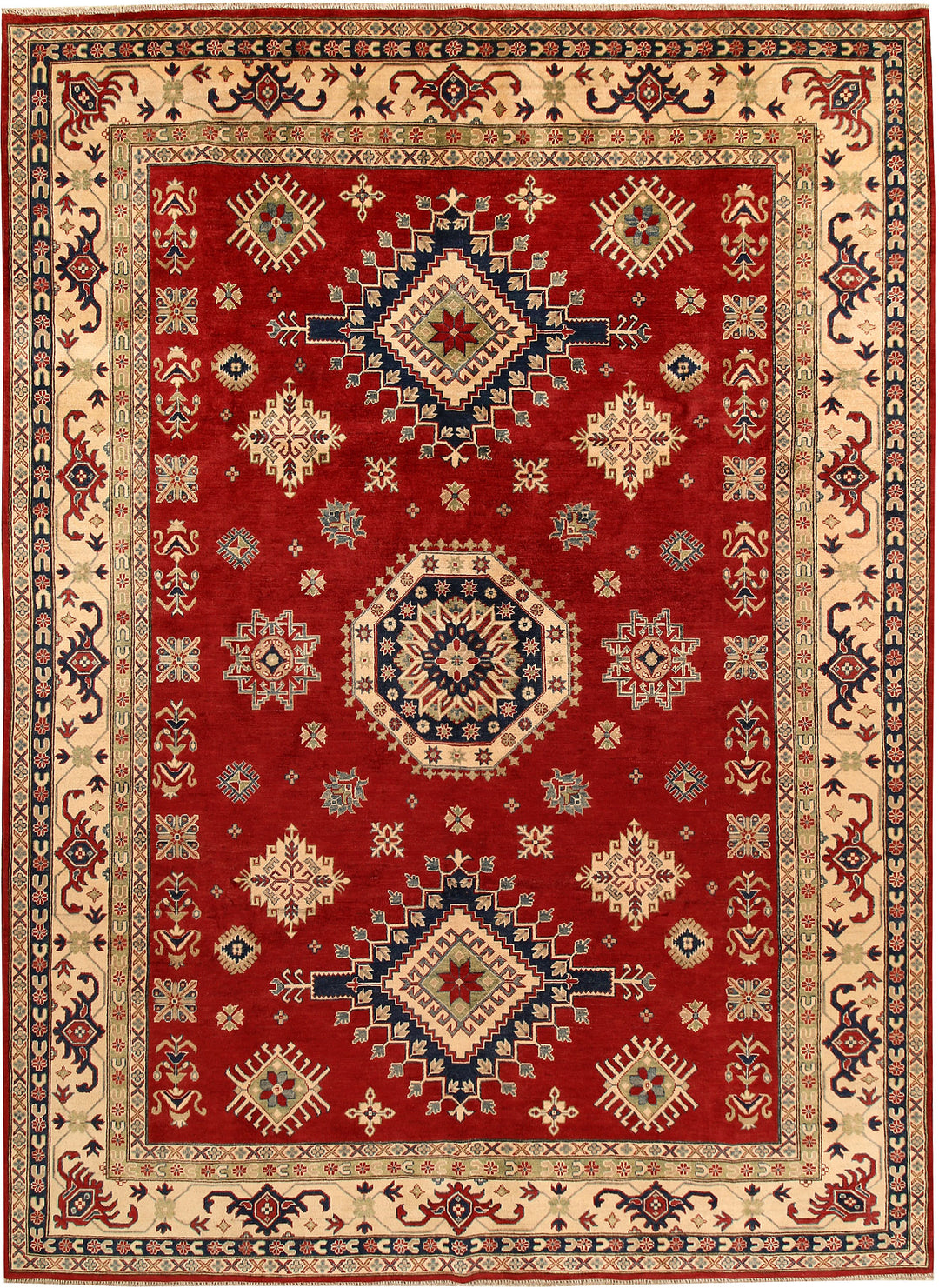 Firebrick Kazak 8' 10 x 12' 1 - No. 68897 - ALRUG Rug Store