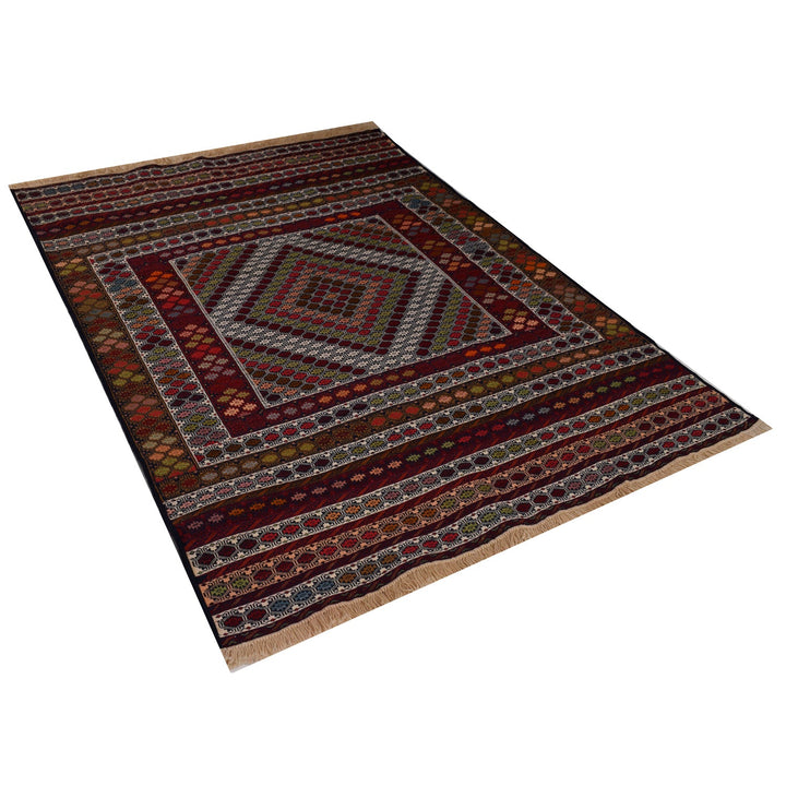 Maliki Kilim 3' 9" x 5' 5" - No. AL32279