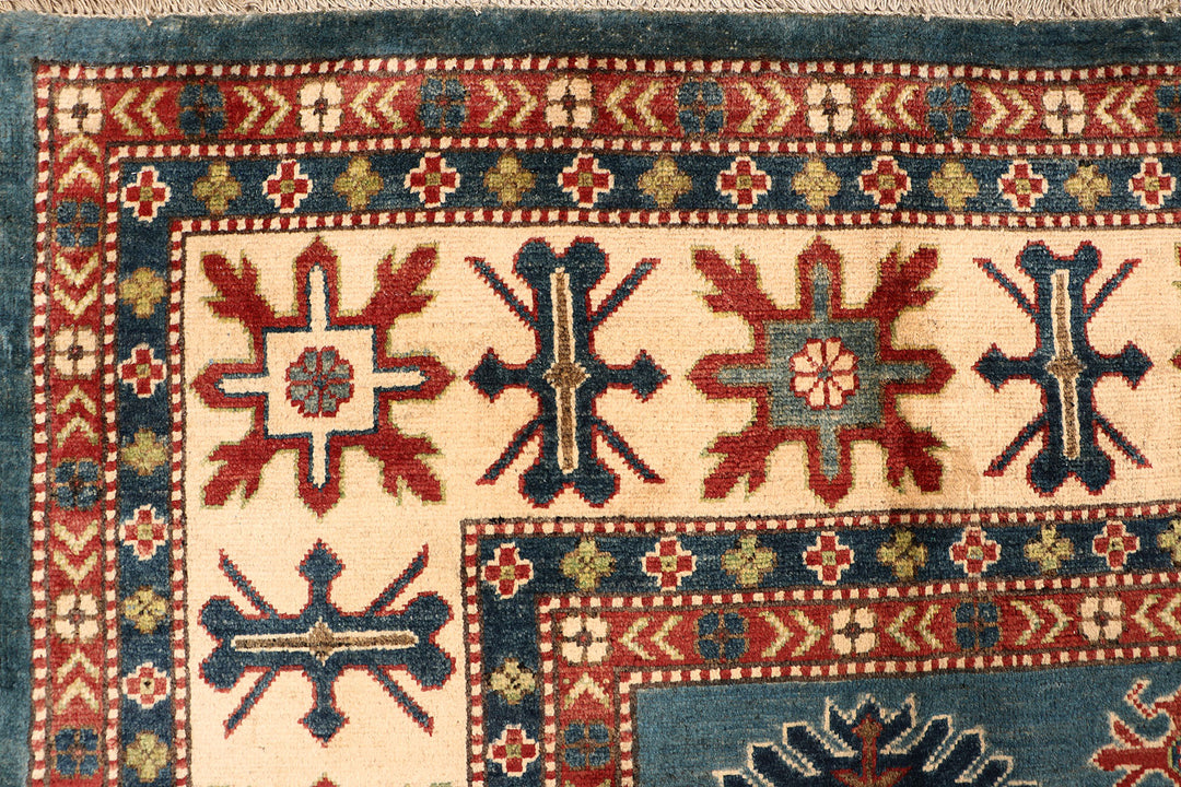 Light Slate Grey Kazak 9' 1 x 12' 5 - No. 68900 - ALRUG Rug Store