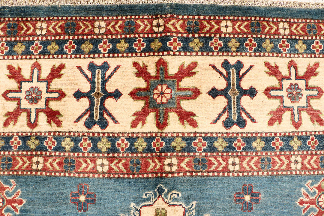 Light Slate Grey Kazak 9' 1 x 12' 5 - No. 68900 - ALRUG Rug Store