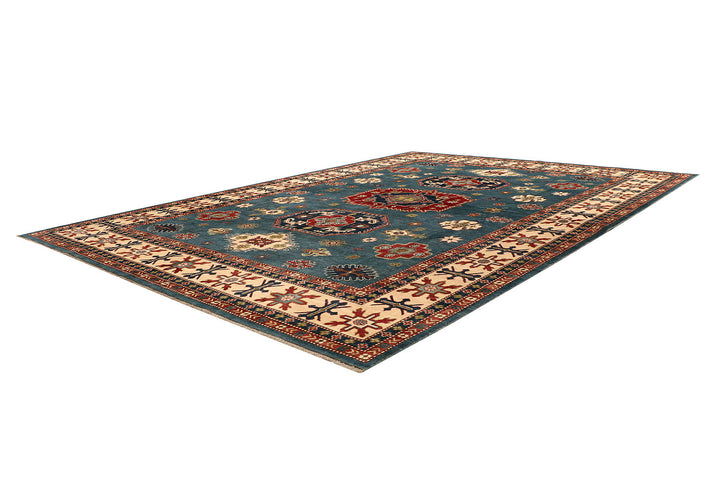 Light Slate Grey Kazak 9' 1 x 12' 5 - No. 68900 - ALRUG Rug Store