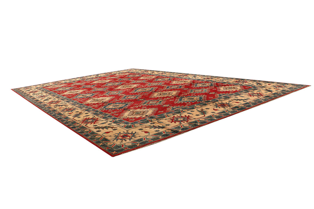 Firebrick Kazak 10' 1 x 13' 7 - No. 68901 - ALRUG Rug Store
