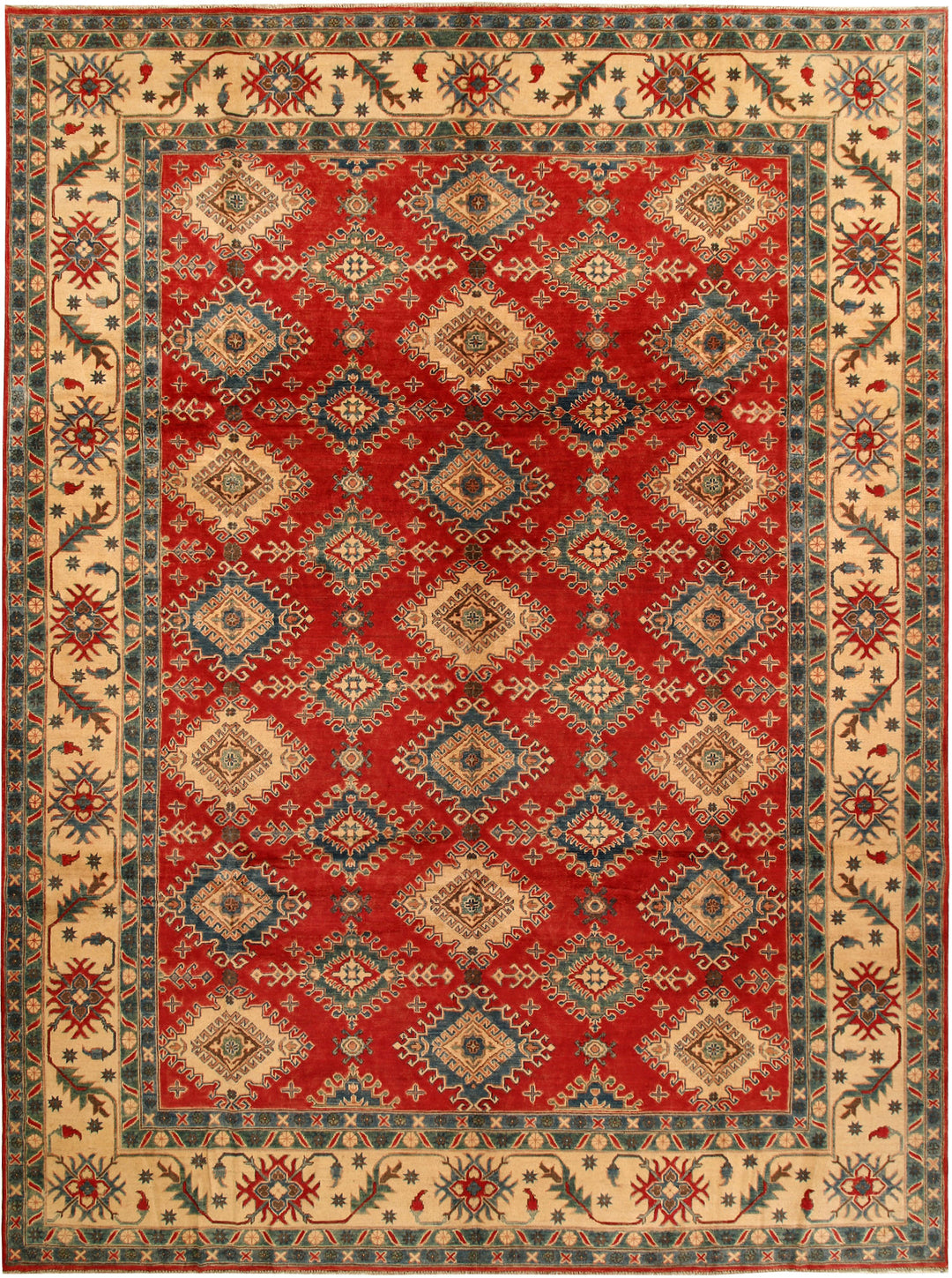 Firebrick Kazak 10' 1 x 13' 7 - No. 68901 - ALRUG Rug Store