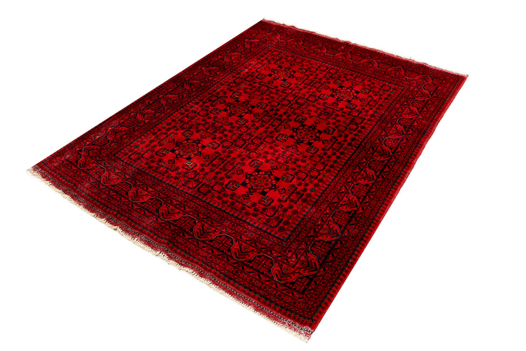 Dark Red Khal Mohammadi 4' 11 x 6' 6 - No. 68907