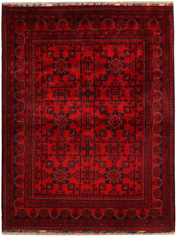 Dark Red Khal Mohammadi 4' 10 x 6' 3 - No. 68908