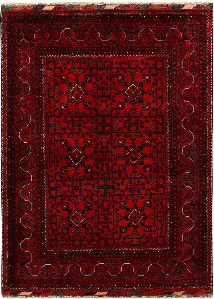 Dark Red Khal Mohammadi 4'  9" x 6'  6" - No. QA19598