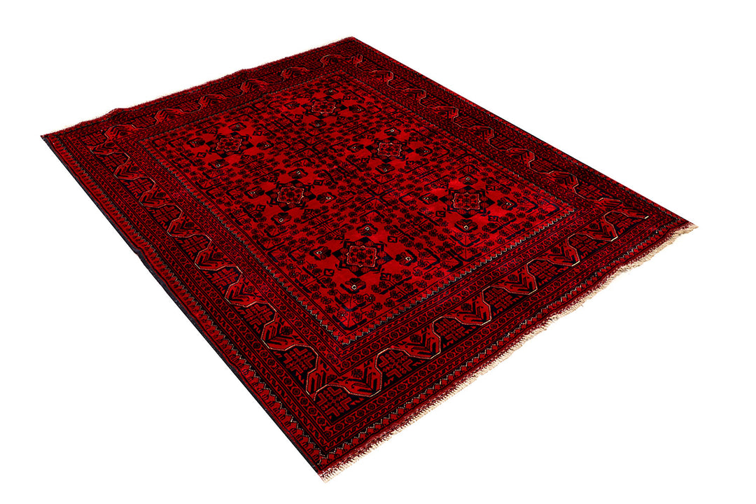 Dark Red Khal Mohammadi 4' 11 x 6' 5 - No. 68911