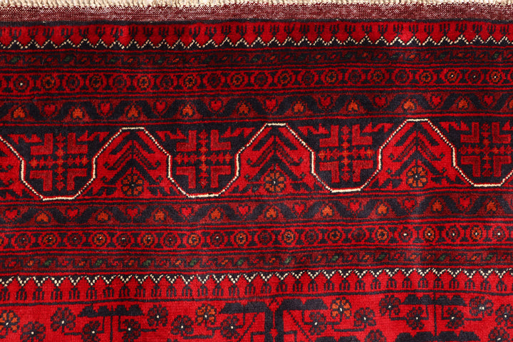 Dark Red Khal Mohammadi 4' 10 x 6' 5 - No. 68912