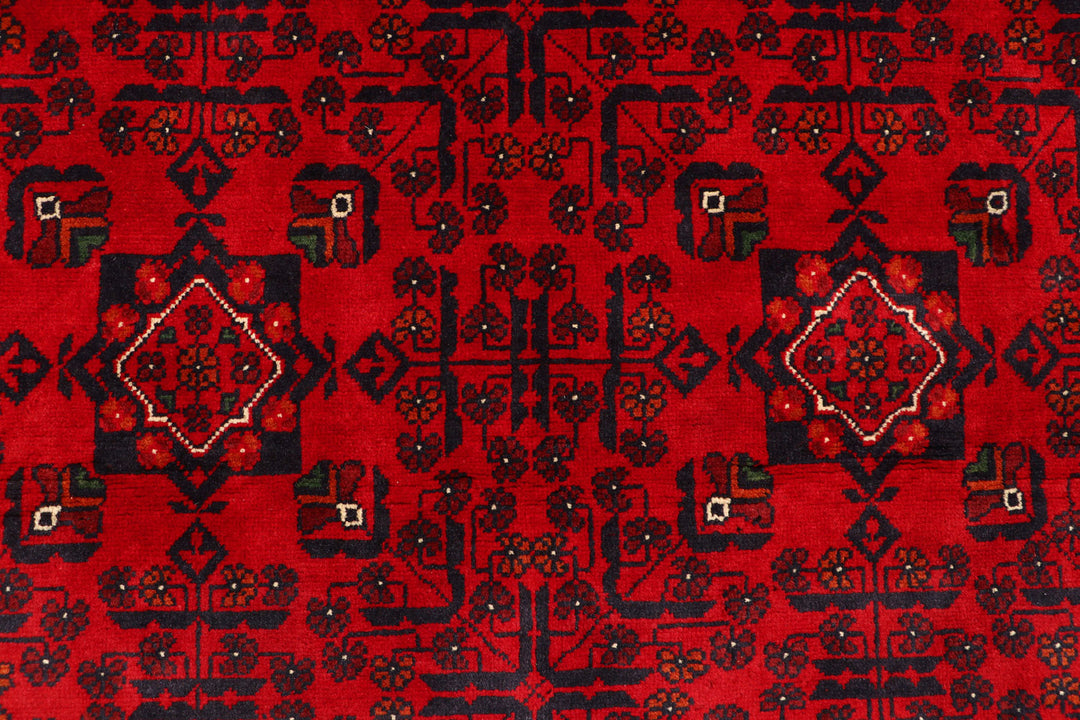 Dark Red Khal Mohammadi 4' 10 x 6' 5 - No. 68912