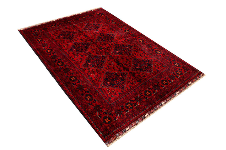 Dark Red Khal Mohammadi 4' 10 x 6' 11 - No. 68913