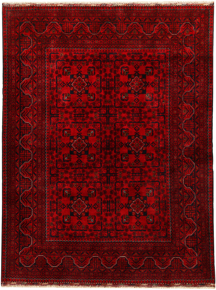 Dark Red Khal Mohammadi 4' 9 x 6' 4 - No. 68914