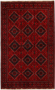 Dark Red Khal Mohammadi 5' 4 x 8' 7 - No. 68918