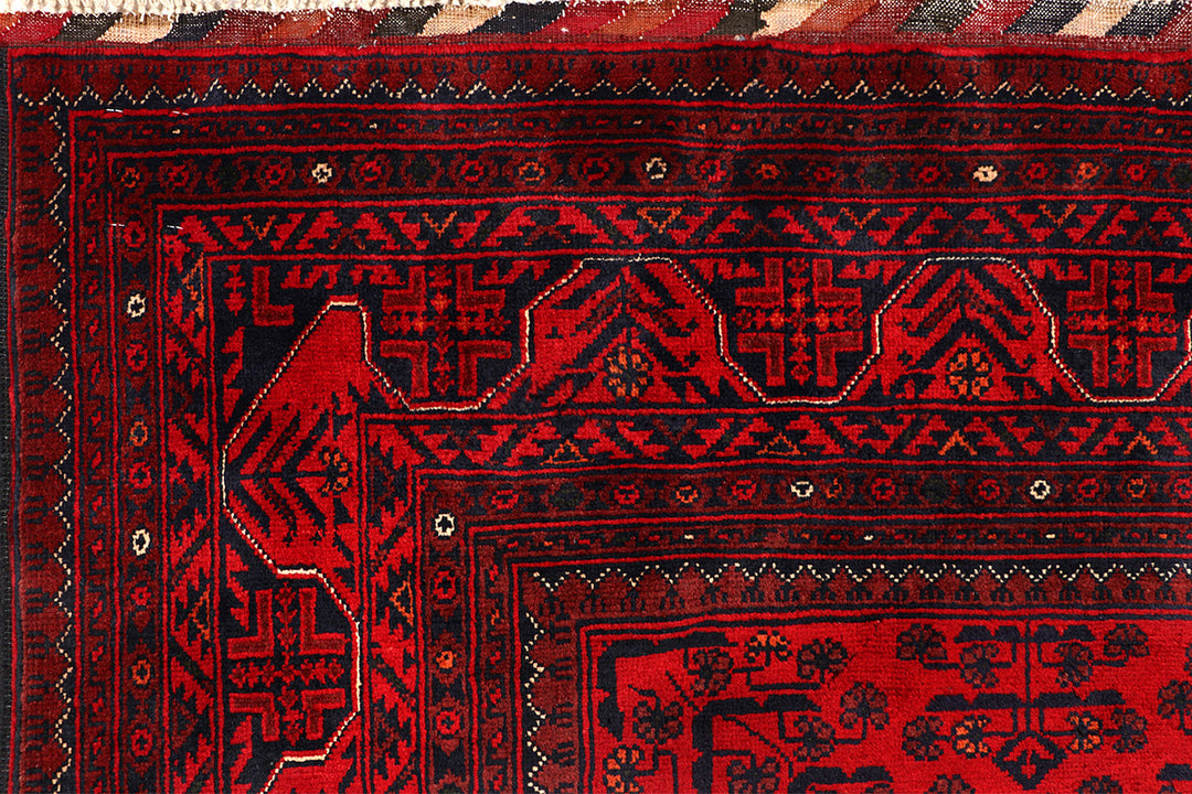 Dark Red Khal Mohammadi 5'  7" x 7'  9" - No. QA13509