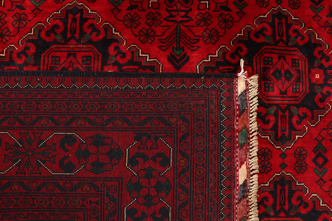 Dark Red Khal Mohammadi 6'  6" x 9'  7" - No. QA94692