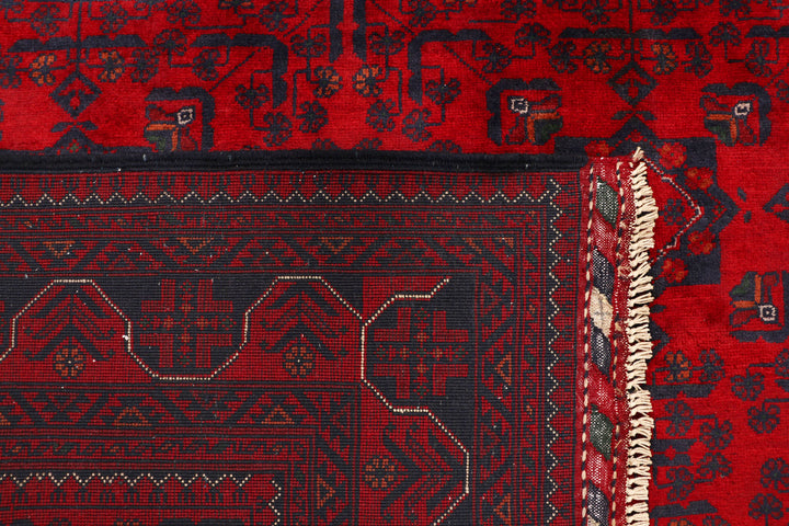 Dark Red Khal Mohammadi 6'  5" x 9'  2" - No. QA18749