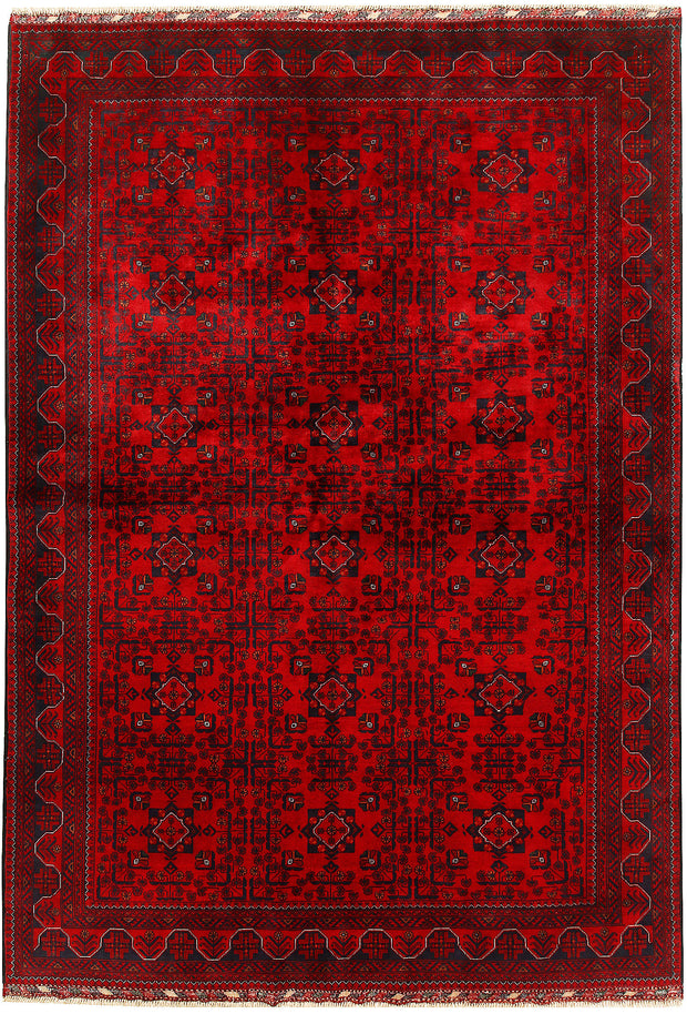 Dark Red Khal Mohammadi 6' 5 x 9' 2 - No. 68926